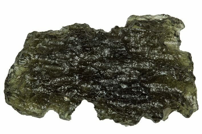 Green Moldavite Tektite ( g) - Czech Republic #330737